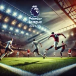 DALL·E 2024-10-24 17.31.52 - An intense Premier League football match scene, capturing the energy and competition of the 2024_25 season. The image should feature two teams competi